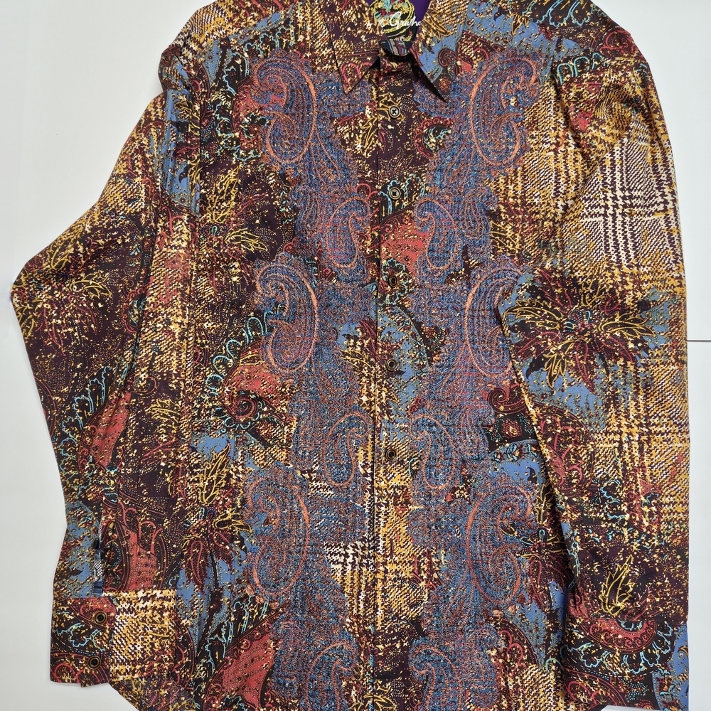 Robert Graham Multicolor Paisley Dress Shirt